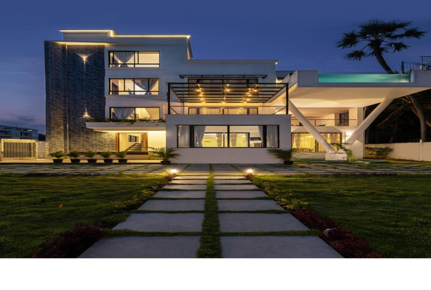 The Serene Shores - Luxury Private Villa Pondicherry Bagian luar foto